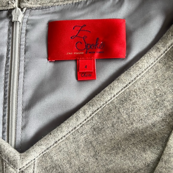 Zac Posen wool dress. Size 4. - Picture 5 of 5